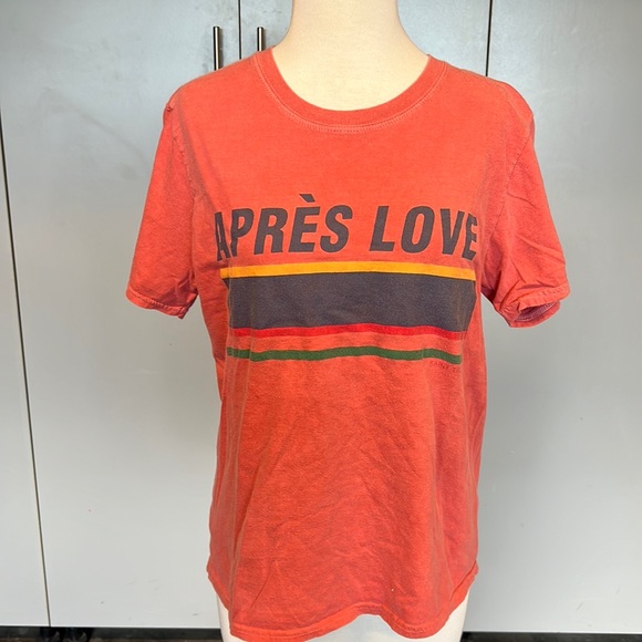 apres love t shirt